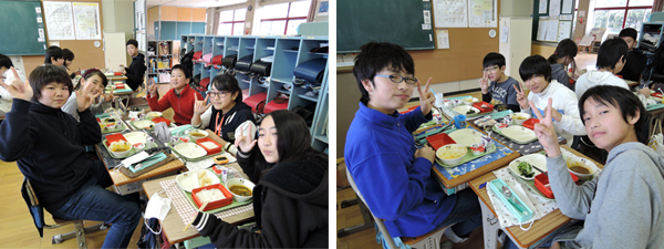 写真：学校給食